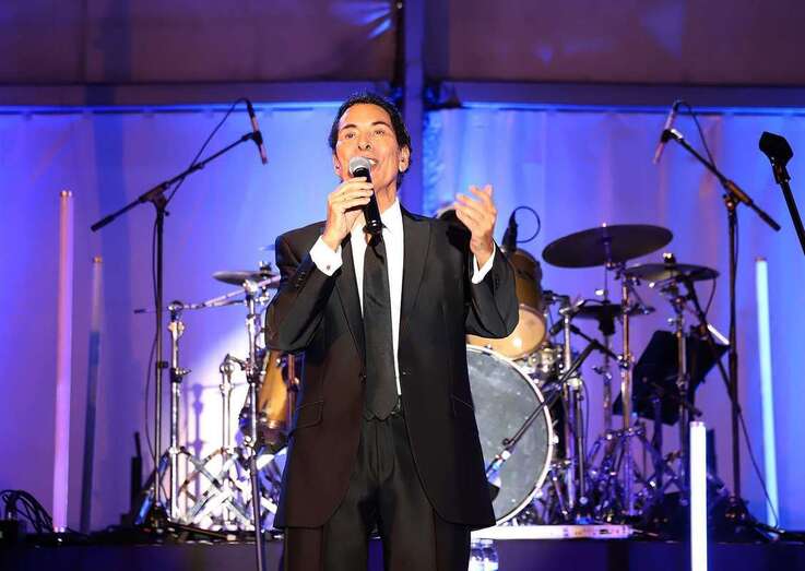 Imagen del concierto del pasado domingo de José Vélez en Lanzarote/TA.